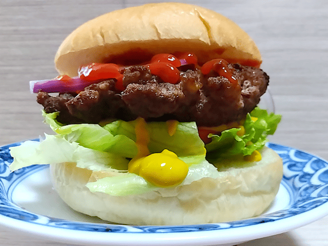 Lチキバンズでハンバーガーの画像2