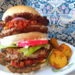 【ローソン】Lチキバンズでビックバーガーを作ると、美味しいのか？