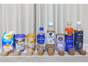 市販のミルクティー8種を飲み比べ!!あなた好みのミルクティーはどれだ!?