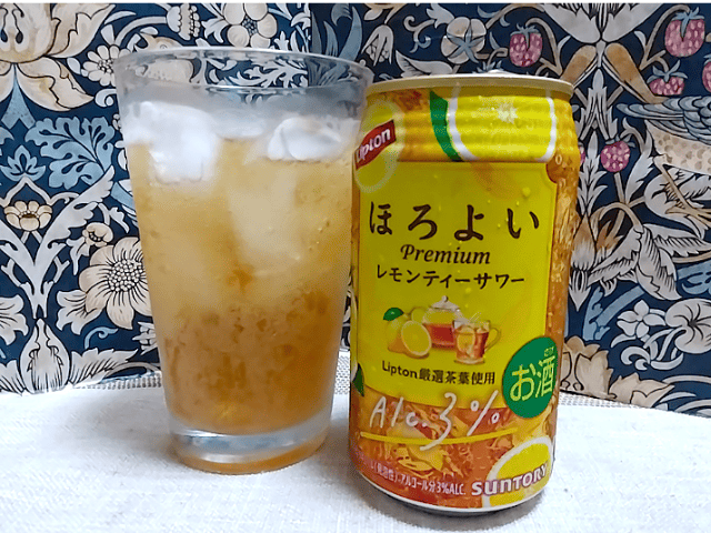 ほろよいLiptonレモンティーサワーの画像