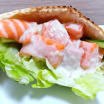 ピタパンの具材にサーモンを使ったレシピ3種