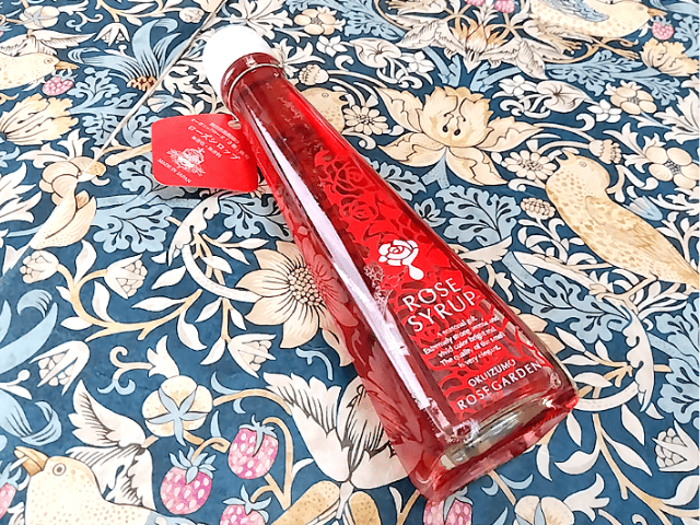 さ姫ローズシロップで簡単オシャレドリンク