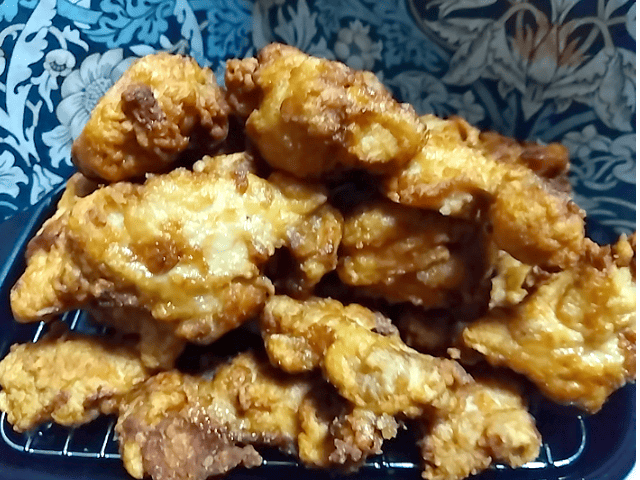 リンゴ酢のからあげの画像