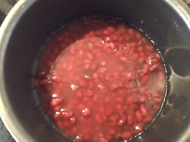 ゆであずきの画像