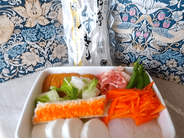 クリーミー麻辣麺(マーラータン)の材料の画像