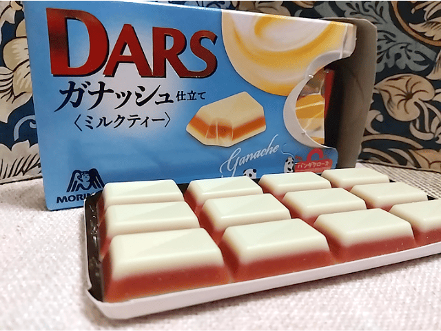 森永のDARS!!ガナッシュ仕立て＜ミルクティー＞を紅茶好きに食べて欲しい