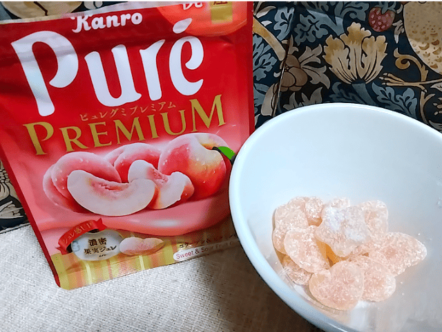 ピュレグミプレミアム山梨産白桃の画像