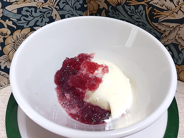 カツヌマグレープ赤のワインゼリーの画像