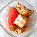 【作り置き＆お弁当】鶏むね肉のしっとり♡オレンジ焼きのレシピ【簡単】