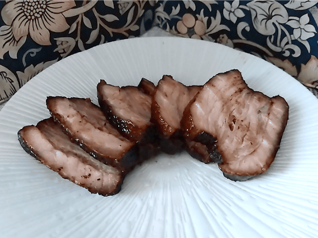 紅茶煮を盛りつけた画像