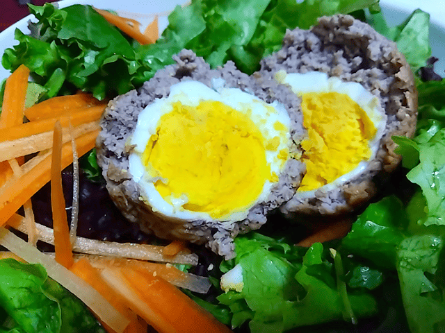 格之進×ライソンのハンバーグ焼き器でスコッチエッグ風【おかず】