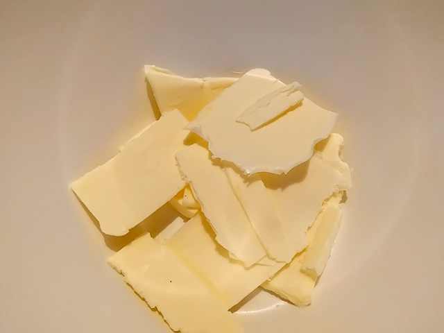 バターを常温にする画像