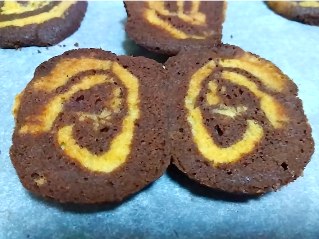 1回目のアイスボックスクッキーの画像