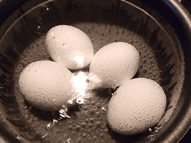 ゆで卵の画像