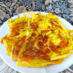 簡単【おやつ＆おつまみ】さつまいもとチーズの平焼きのレシピ!!混ぜて焼くだけ