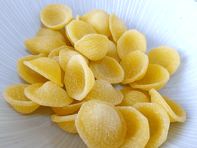 業務スーパーのオレキエッテを出した画像